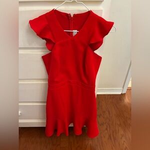 Adelyn Rae Vibrant Red Mini Dress